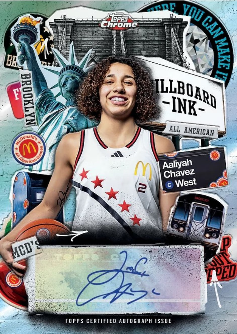 Topps Chrome McDonald's All American Games Basketball Trading Card Box - Rip and Ship Only