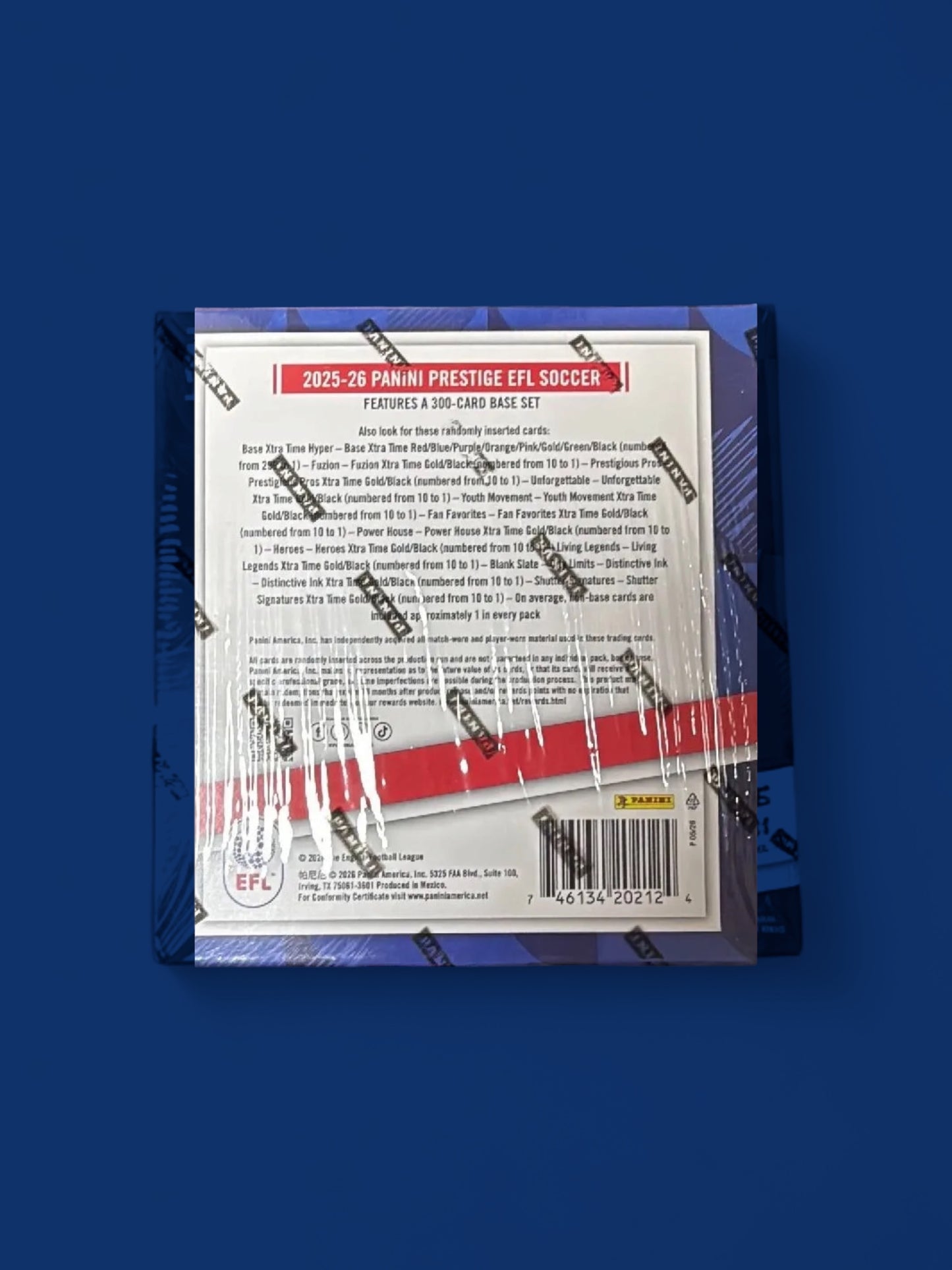 2025*26 Panini Prestige Soccer Trading Cards Debut Edition Mega Box - Rip and Ship Only!