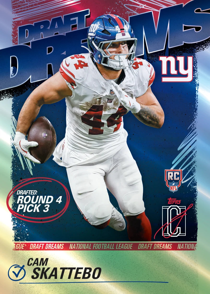 Topps Signature Class Football Trading Card Mega Box - Rip and Ship Only