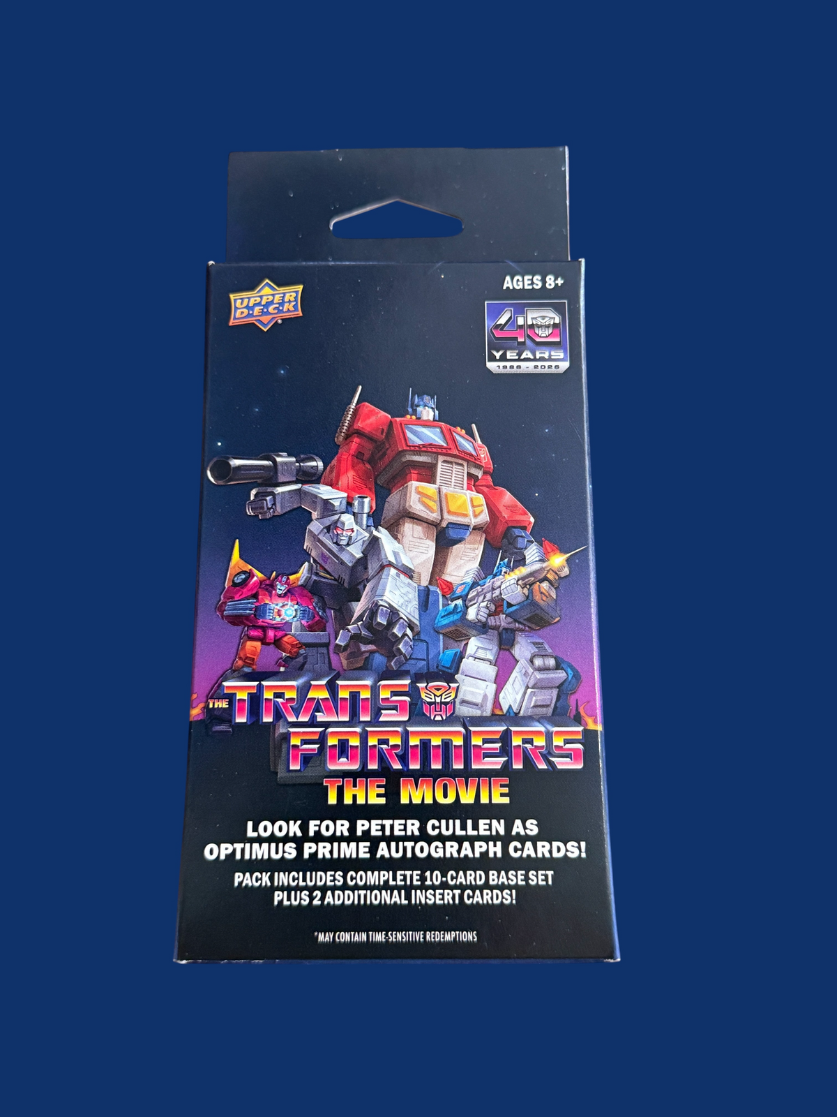 Transformers The Movie Trading Card Collector Pack - Rip and Ship Only