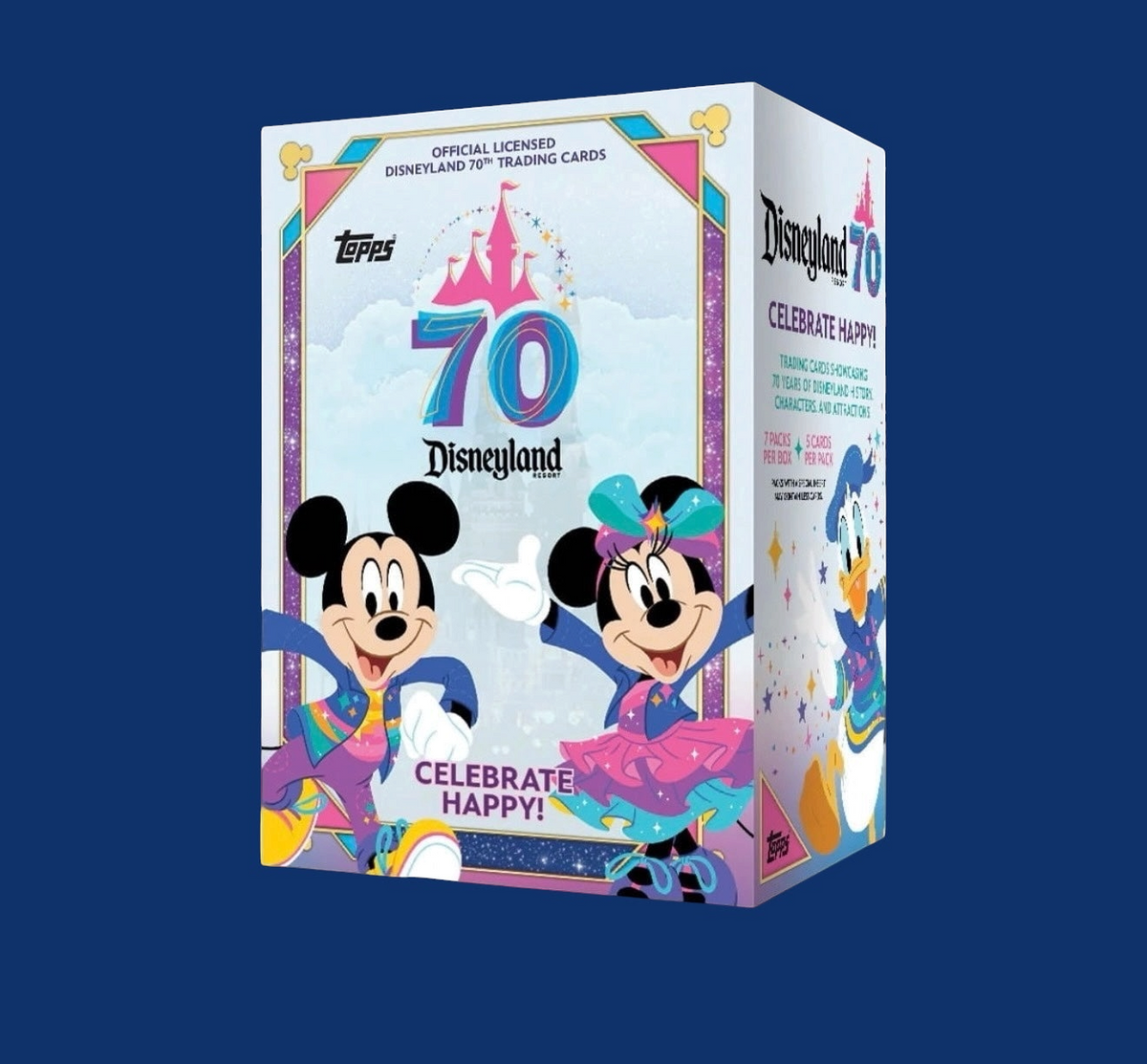 Topps Disneyland 70th Anniversary Trading Card Blaster Box - Rip and Ship Only