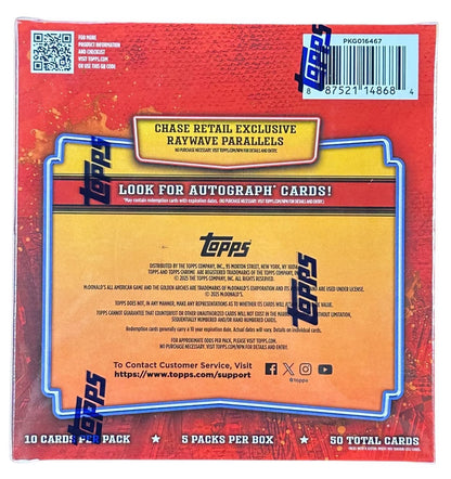 Topps Chrome McDonald's All American Games Basketball Trading Card Box - Rip and Ship Only