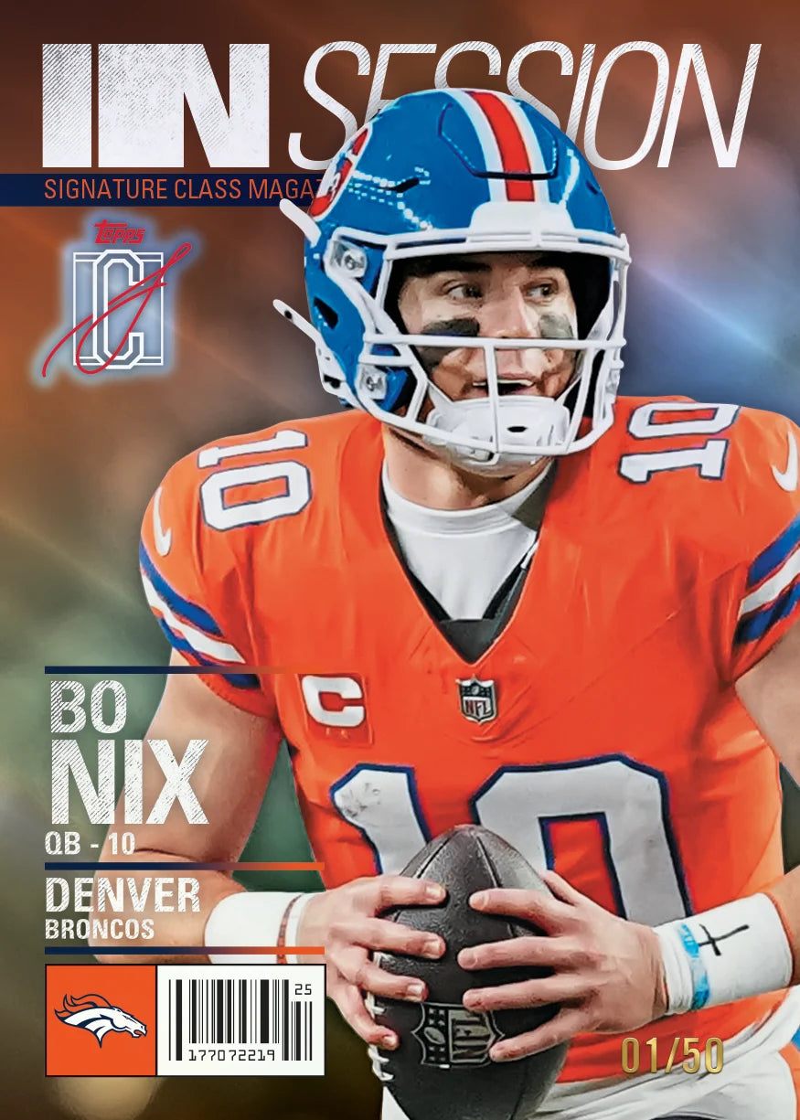 Topps Signature Class Football Trading Card Mega Box - Rip and Ship Only