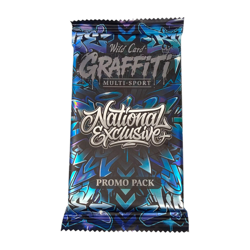 2026 WILD CARD GRAFFITI MULTI-SPORT NATIONAL EXCLUSIVE PROMO PACK - Rip and Ship only