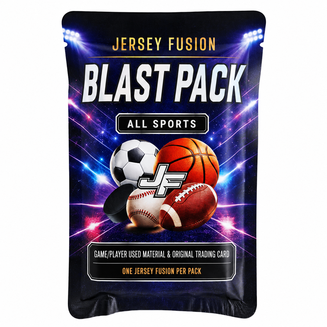 Jersey Fusion Blast Pack - All Sports - Rip and Ship only!