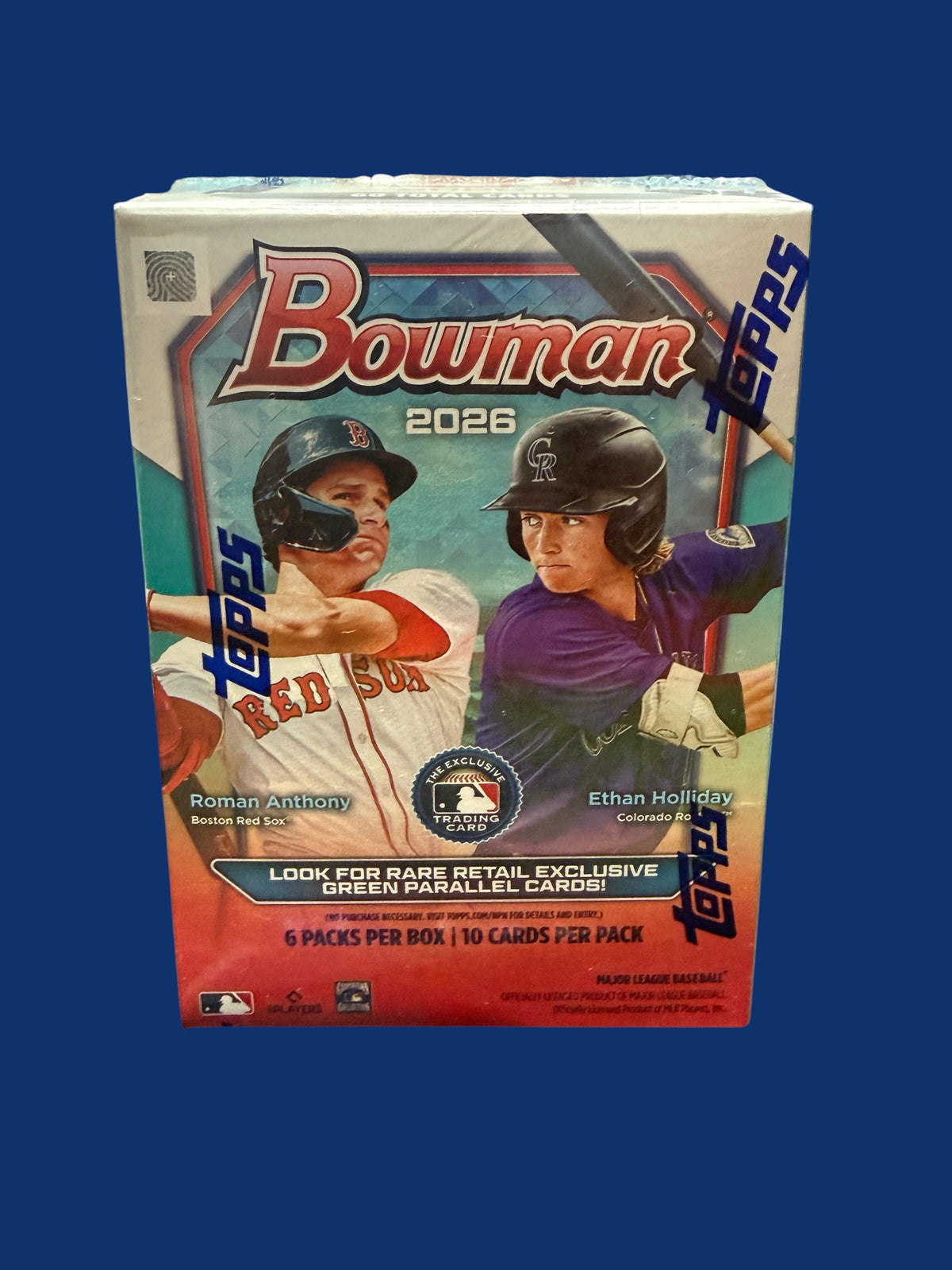 2026 Bowman Baseball Trading Card Retail Blaster Box - Rip and Ship only