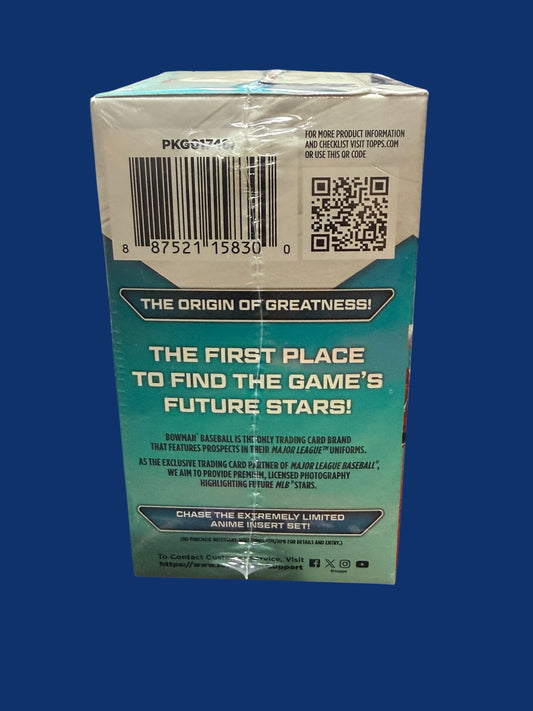 2026 Bowman Baseball Trading Card Retail Blaster Box - Rip and Ship only