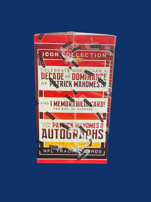 Panini Icon Collection Football Trading Card Box - Rip and Ship only