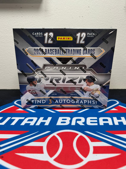 Baseball Break - 2026 Panini Prizm Hobby. 2025 Panini Prizm Mega - 4 Total Autos!!