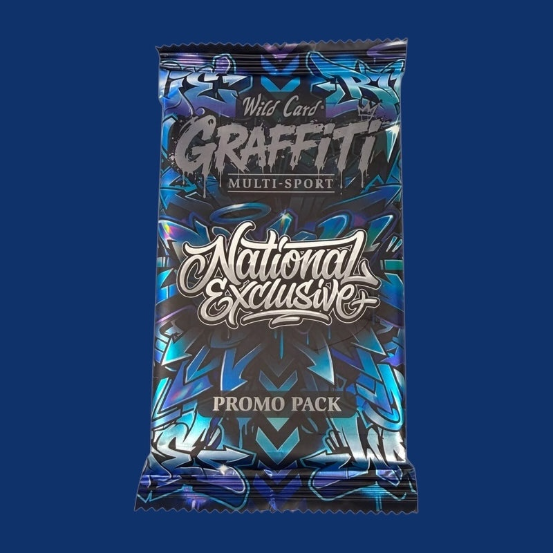 2026 WILD CARD GRAFFITI MULTI-SPORT NATIONAL EXCLUSIVE PROMO PACK - Rip and Ship only