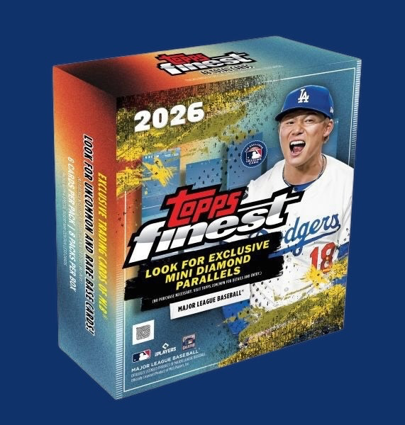 Topps Finest Major League Baseball Trading Card Mega Box