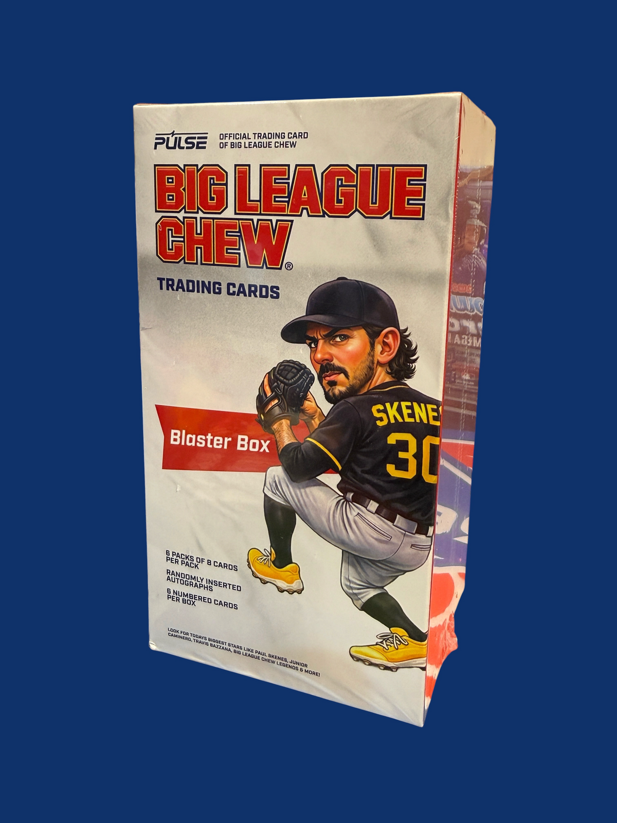 Big League Chew Baseball Trading Card Blaster Box - Rip and Ship Only