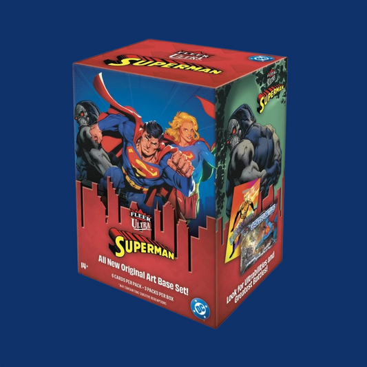 Fleer Ultra Superman Trading Card Blaster Box - RIP AND SHIP ONLY